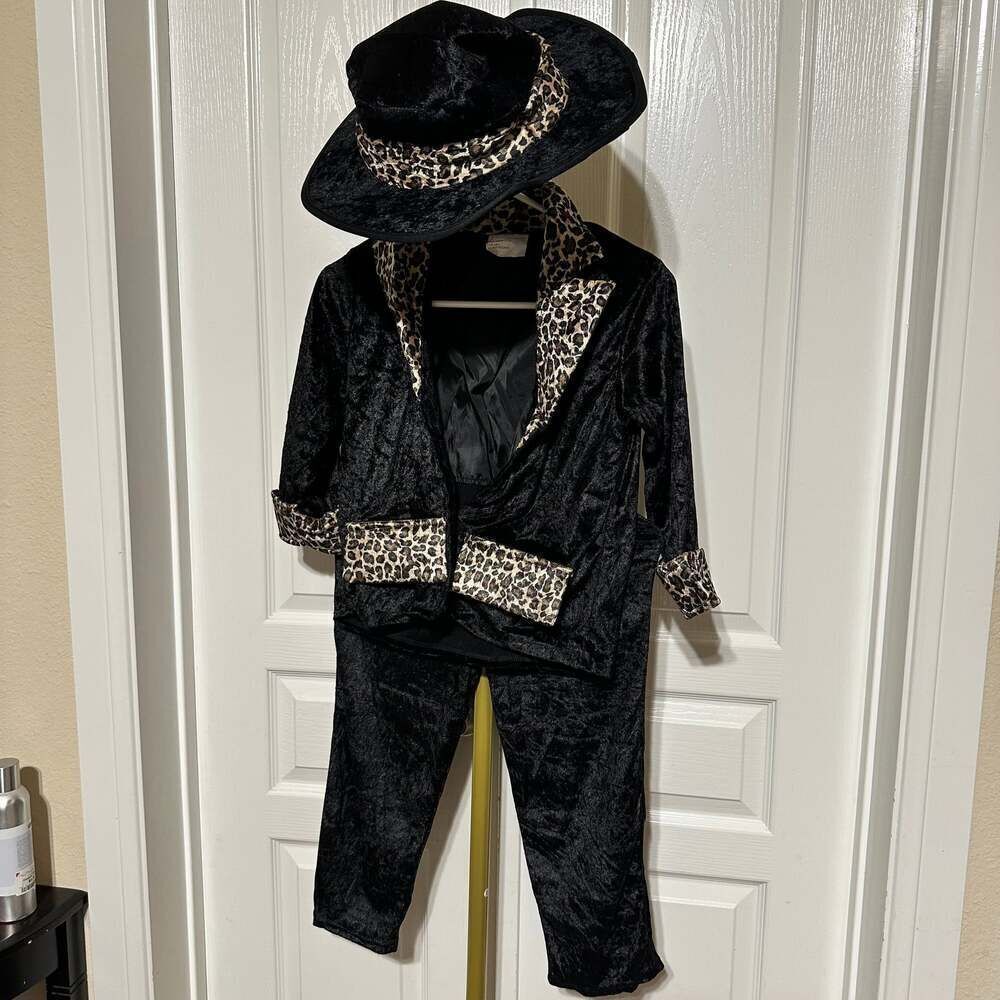 Mac Daddy child costume great for Halloween or dress up . Kids S 4-6